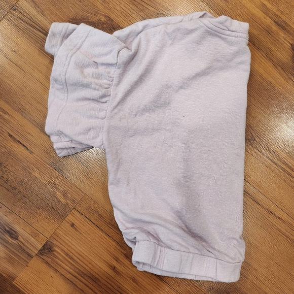 NWOT - Bobi Los Angeles | Short Sleeve Top with Ruffle Sleeves -  Small, Lilac - Picture 4 of 5